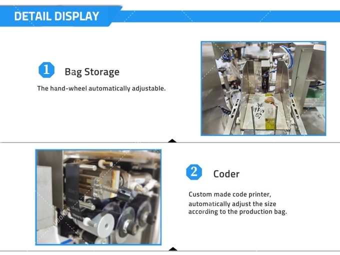 Automatic Zipper Doypack Packing Machine For Chocolate Bean