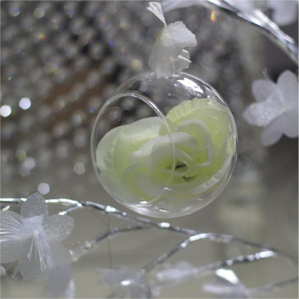 Wholesale cheap glass hanging ball candle holder lantern for event Christmas