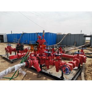 China API 16C DD Wellhead Manifold 5000psi High Pressure Manifold on sale