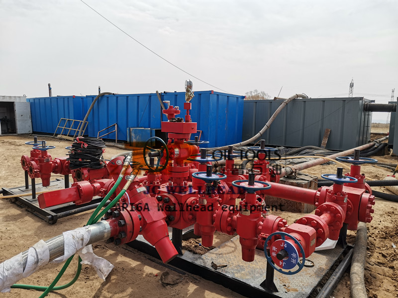 API 16C DD Wellhead Manifold 5000psi High Pressure Manifold