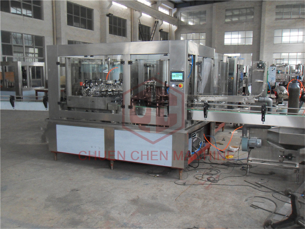 Glass Bottled Washing Filling Capping Coconut Drink Coffee Bottling Machine Line