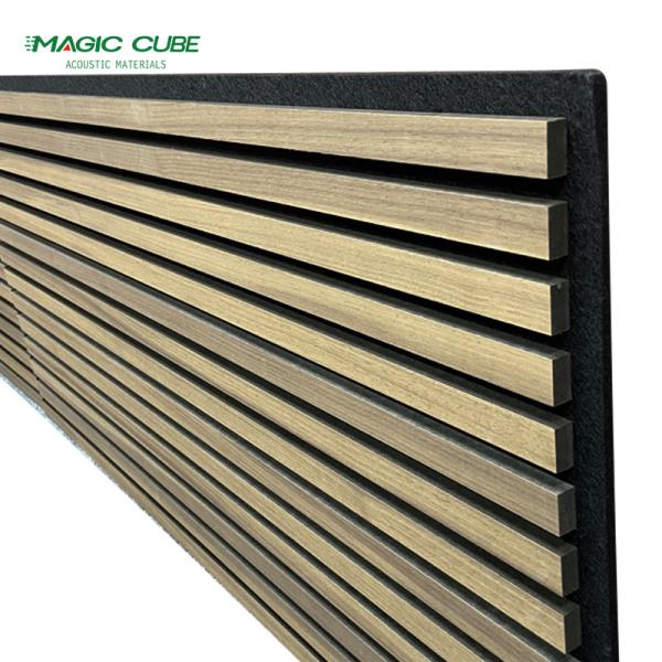 Europe hot sale Stylish Decorative acoustic high density akupanel wooden for
