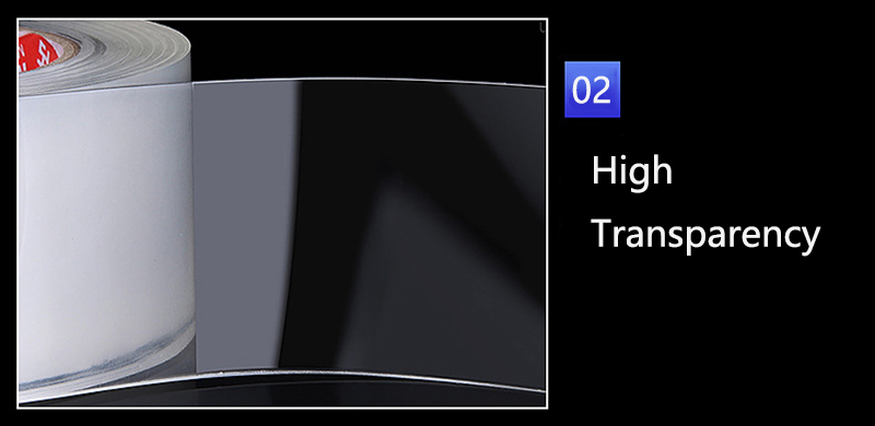 High Sticky Gel Suction Size Magic Nano Double Sided Tape for Transparent Surfaces