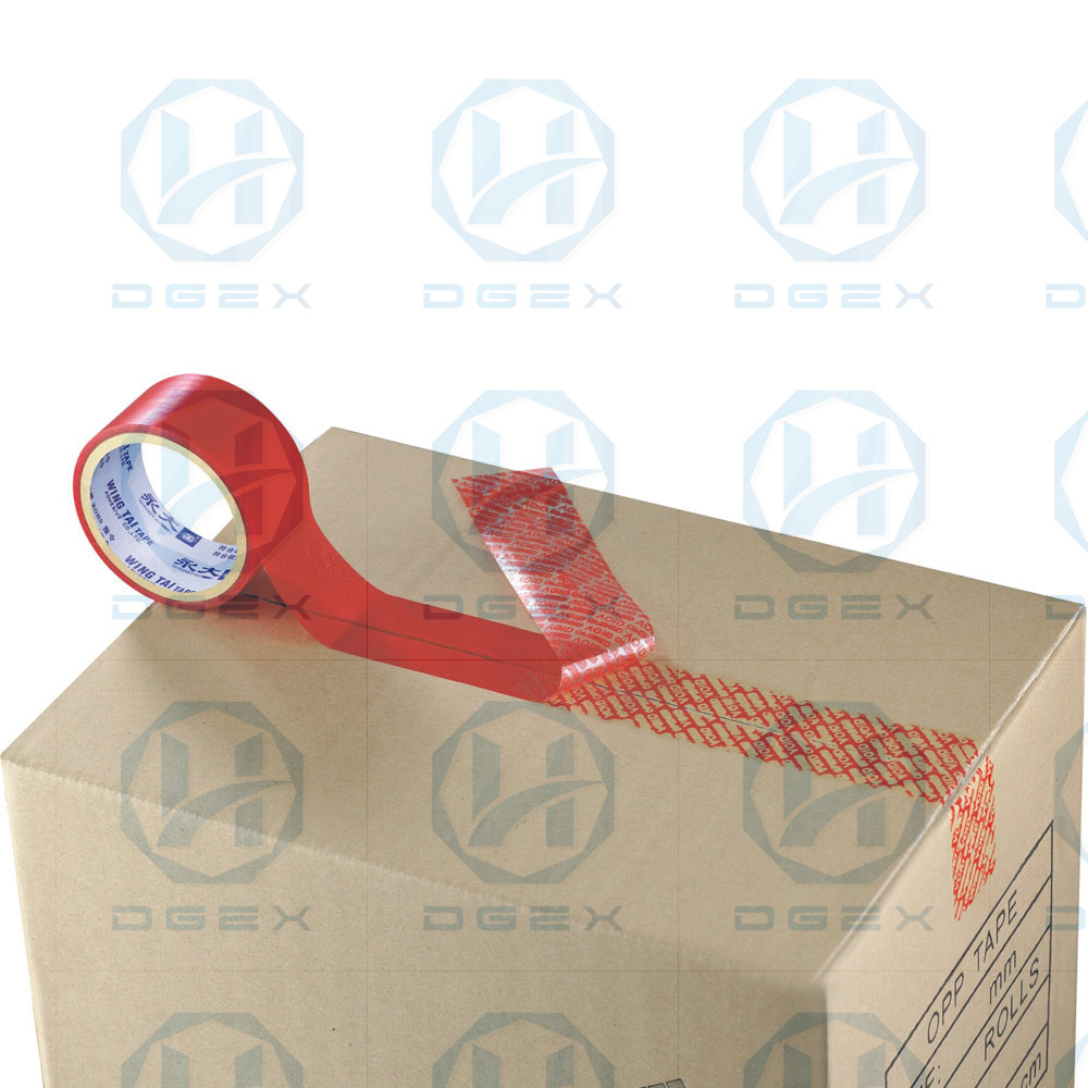Waterproof Void Open Security Tape Self Adhesive Tamper Evident Seal Tape