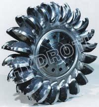 China High Efficiency Stainless Steel Pelton Turbine Runner/Pelton Wheel for Hydropower Project on sale