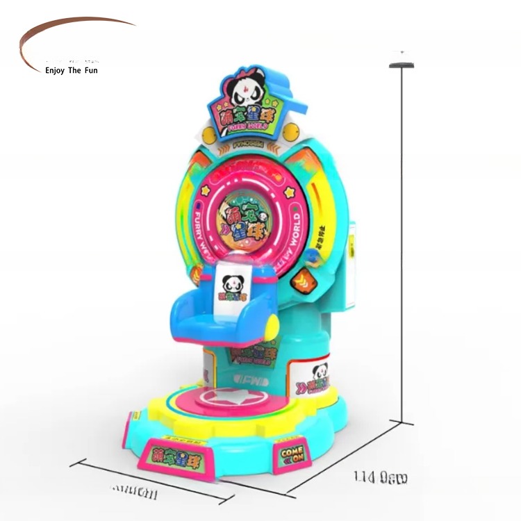 Dreamland children electric coin operated rocking car fiberglass kids paradise park happy Ferris wheel kiddie rides game machine