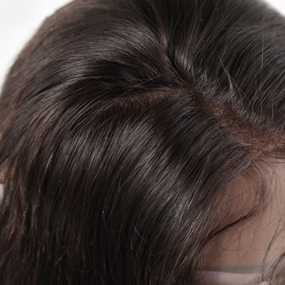 Natural Hairline 100% unprocessed Silky Straight 360 lace band frontal