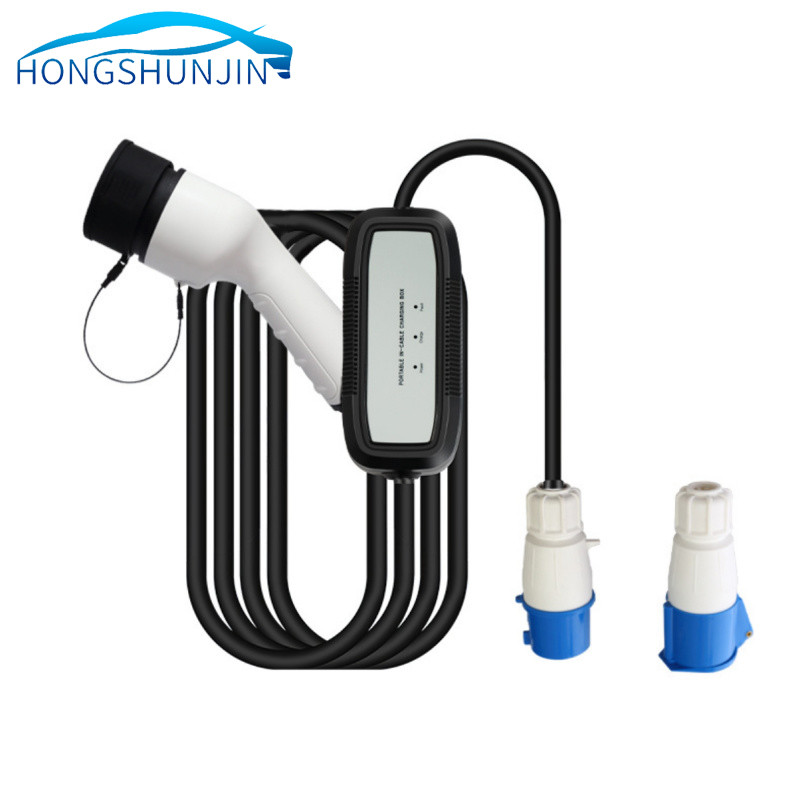 Home 16A 32A Portable EV Charging Station 7kw Type 2 Charger CE Plug
