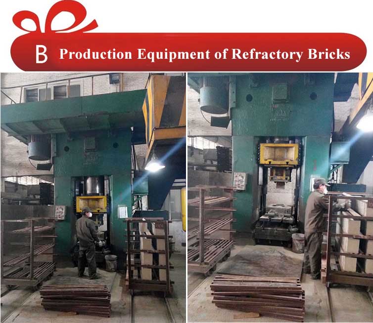 Customized Size Big Fire Clay Brick for Temperature Refractory Furnace Construction