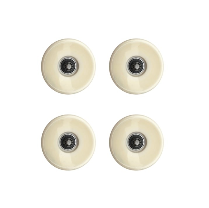 60x45mm Skateboard Polyurethane Wheels Pink 83A Hardness