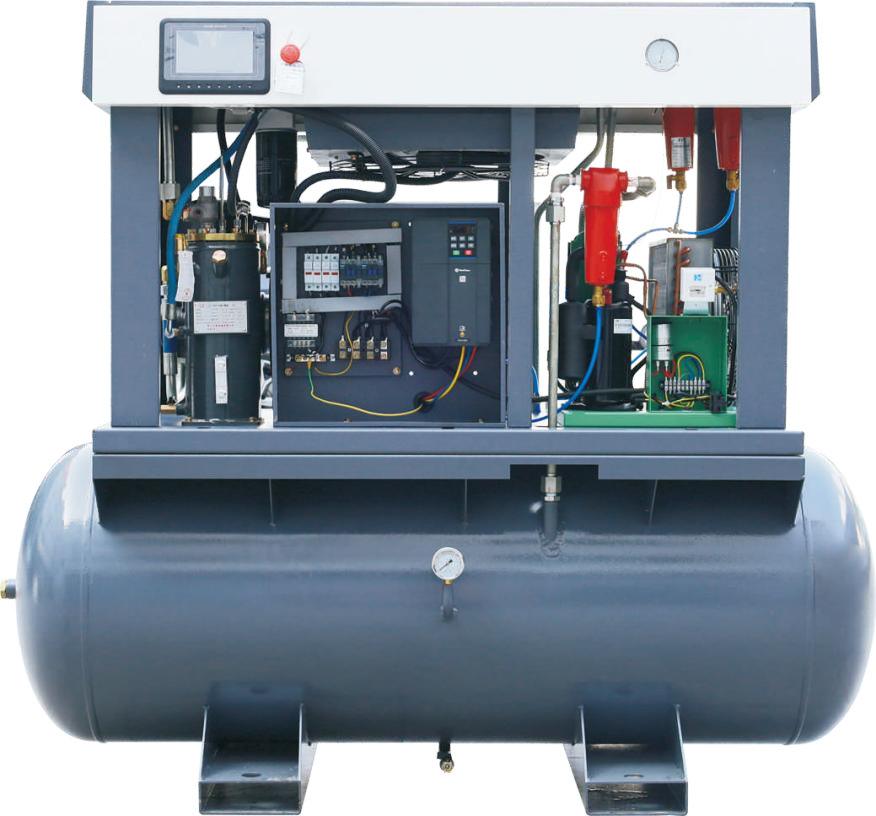 portable rotary screw air compressor