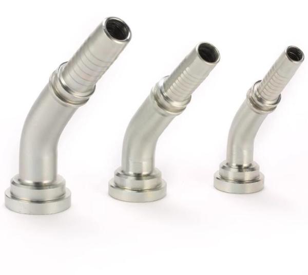 High Pressure Hydraulic Hose and Fittings 87641 Steel Pipe Double Flange for