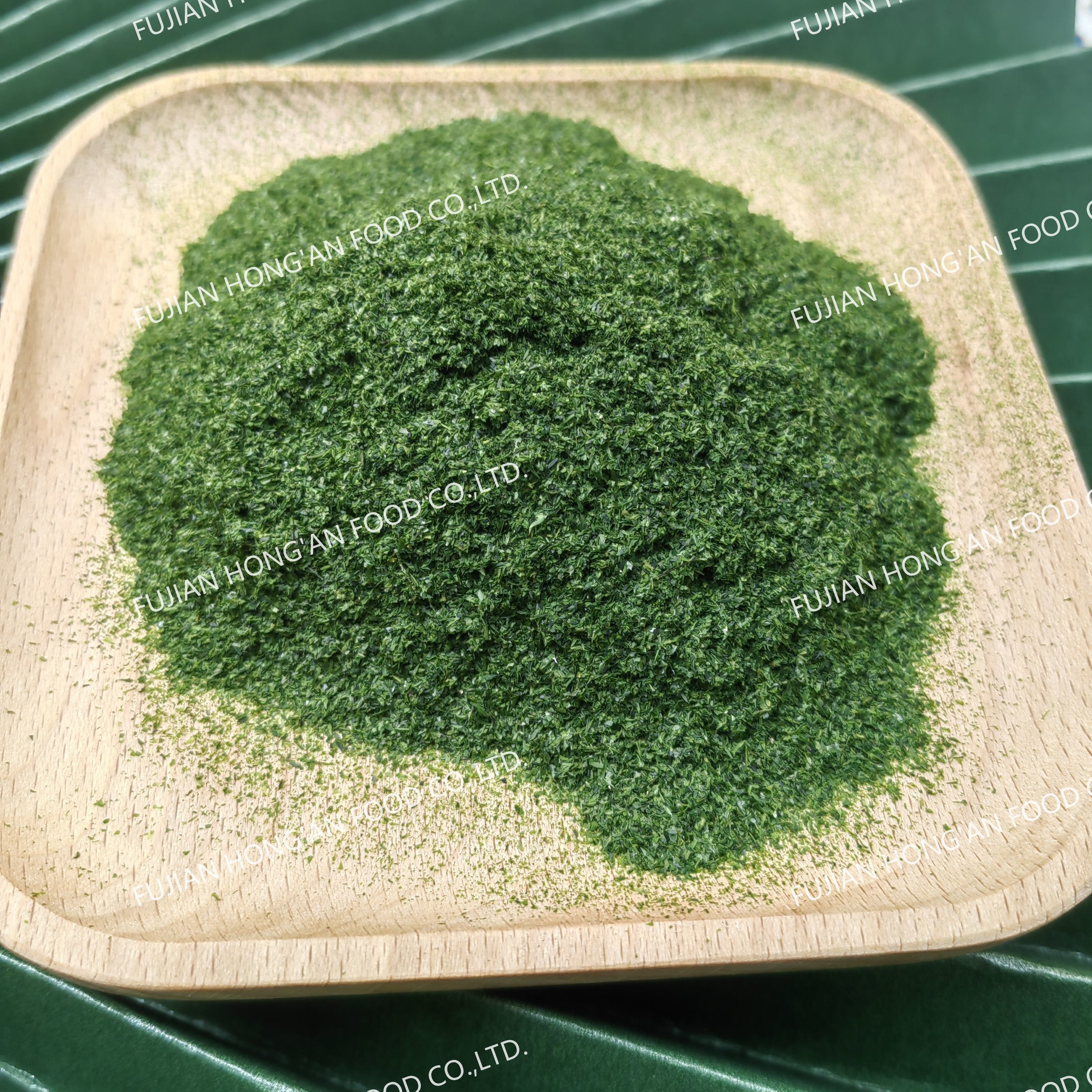 Rich Nutrients Green Color Dried Sea Lettuce For Stir Fries Cuisine Seasoning