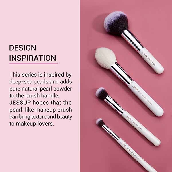Jessup ISO9001 Pro Makeup Brushes Set For Makeup Artist