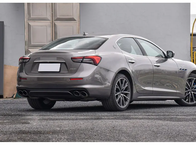 For Maserati Ghibli Led Taillight Assembly 14-20 Retrofit Old To New Rear Tail Light Flowing Turn Brake Car Accessory