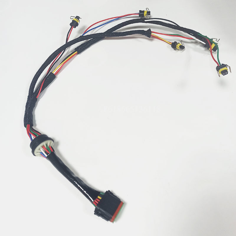 C7 Fuel Injector Wiring Harness 222-5917 Caterpillar Excavator Parts