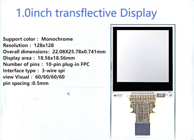 1.0-inch TFT module with measurement