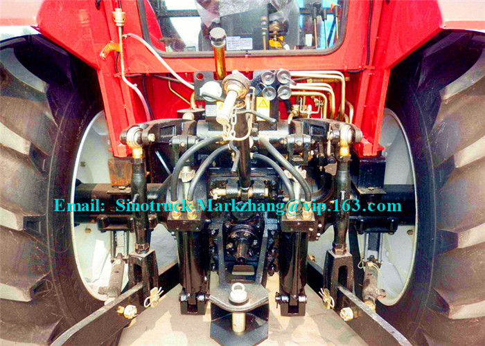 Heavy Duty Agriculture Farm Machinery Taishan Tractor EURO 2 4x4 / 4x2 90HP