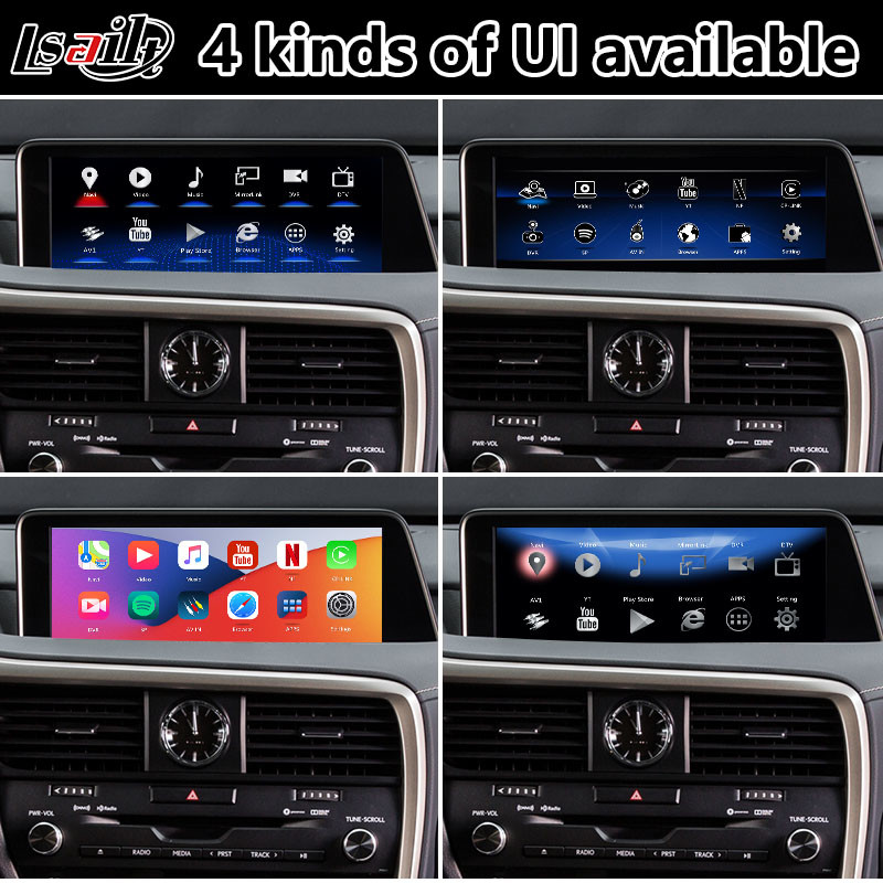 Lsailt Android Carplay Interface for Lexus RX 450h 200T 350 450L 350L 300 F Sport 2016-2019