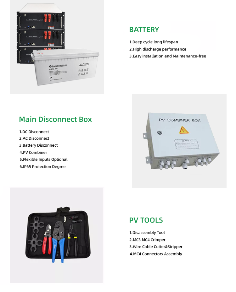 30kw Solar Energy System On Grid Solar System For Whole Home Technical Support