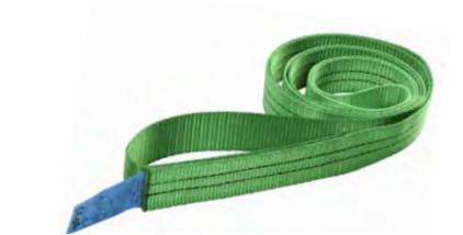 Safety Factor Flat Webbing Sling For Heavy Duty Lifting 2000 Kgs Working