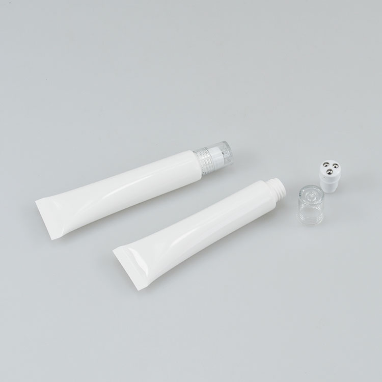 Plastic PP Soft Tube Packaging with 15g Capacity PE Collar and Massage Applicator