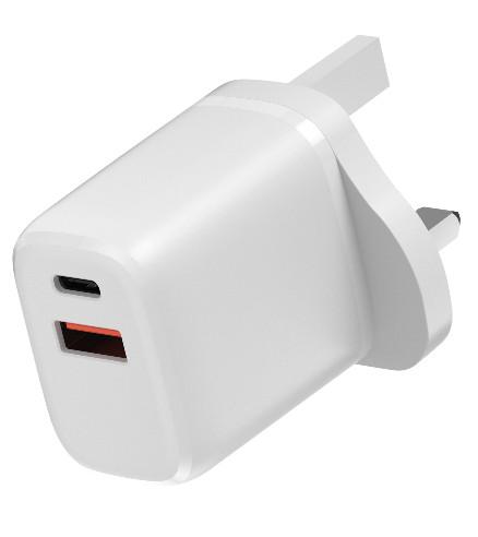 UK Charger 30W 35W GaN USB Charger 1 Port Type C Wall Charger Mobile Phone Fast