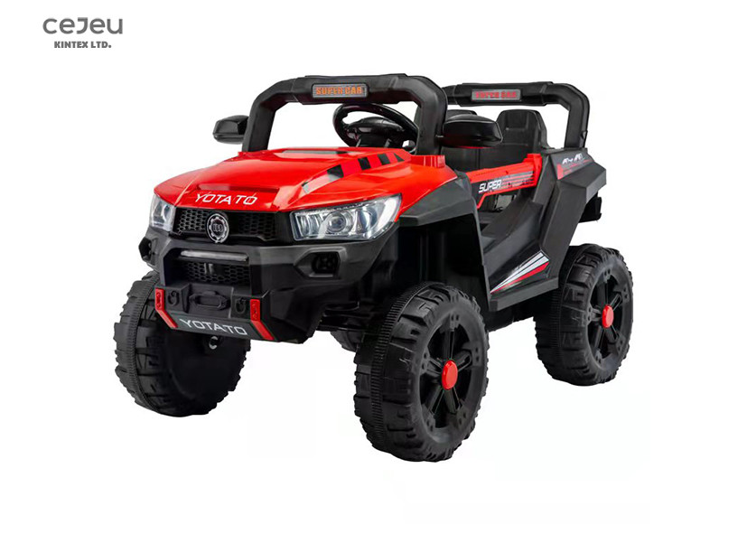 Off Road 6V Electric Two Seater Ride On Truck For 3-8 Years Old