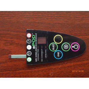 Custom Made Flat Membrane Switch Keypad Overlay And Touch Screen Panel