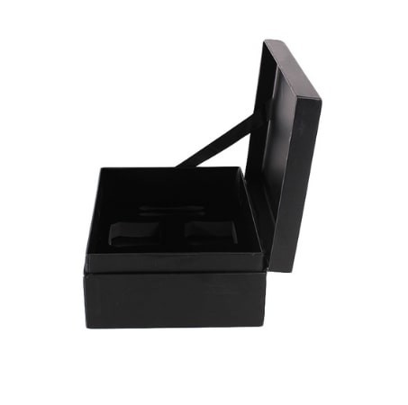High End Magnetic Paper Box CMYK Book Shaped Storage Box Scratch Resistant