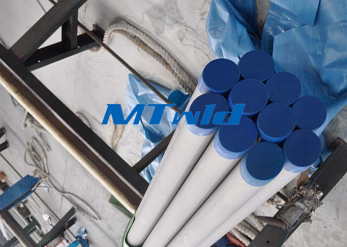 8BWG ASTM A358 TP304L / 1.4306 ERW Steel Pipes Double Welded Annealed Surface