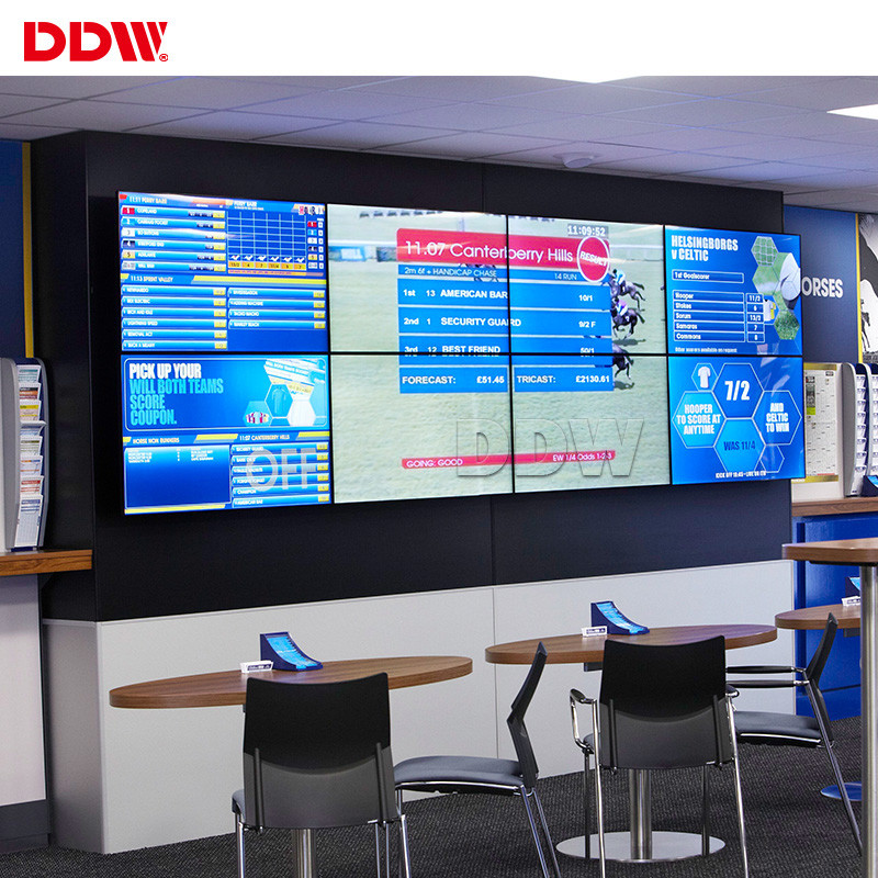 Motion Sensor 55 20dots Capacitive Touch Video Wall Physical Resolution 1920*1080 TFT LCD