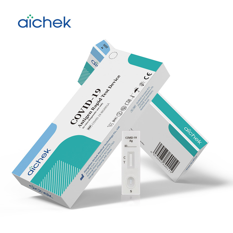 OEM Covid19 Antigen Rapid Test Kit CE Rtk Saliva Test Accuracy 99%