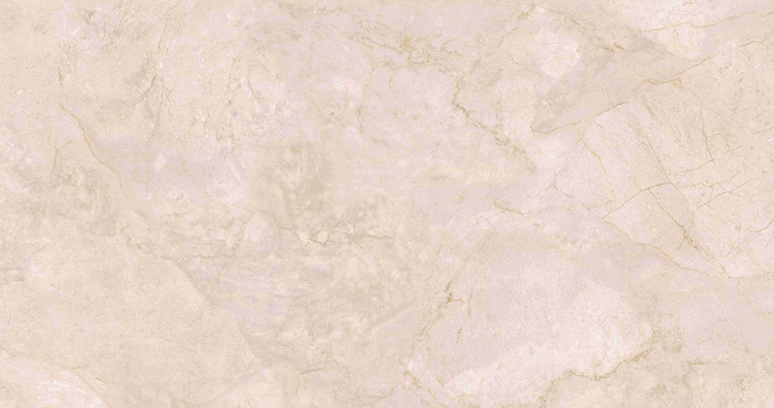 Beige Color Marble Porcelain Tile For Bathroom Shower Low Absorption Rate