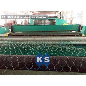 Automatic Double Twist Hexagonal Wire Mesh Machine PLC Control System