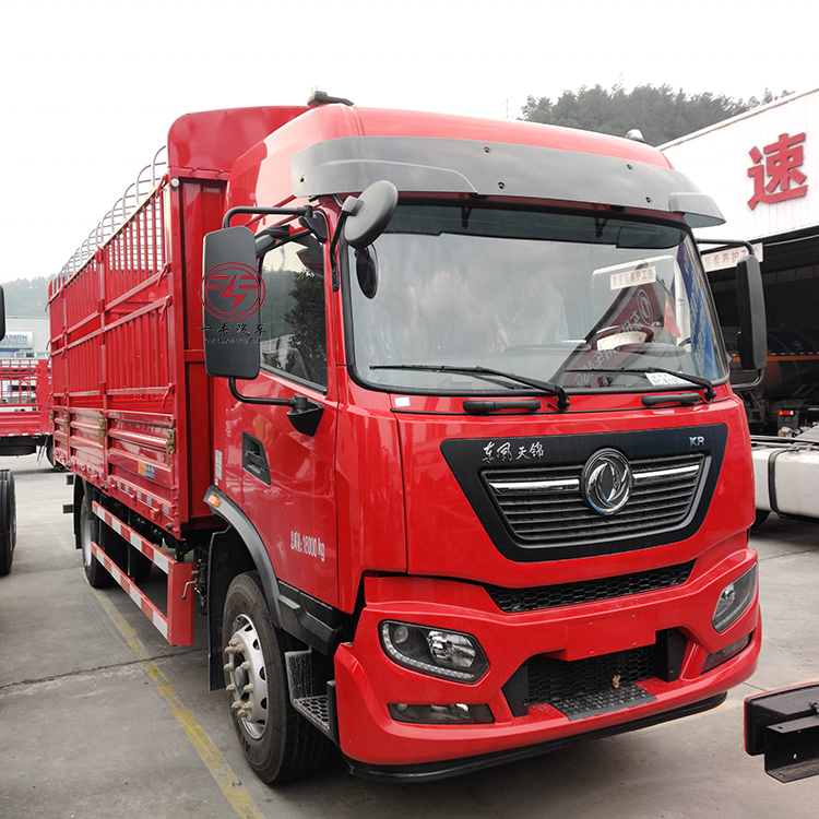 Strength Diesel Fuel Type 10T Live Animal Fence Transport Mini Truck for Cat Pig Sheep