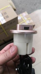  Multi - Color USB Pop - Up Mobile Phone Charger Hidden Sofa Desktop Coffee Table Fast Charging Device Manufactures