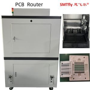 Stable PCB Router Machine with Double Working Tables for Production