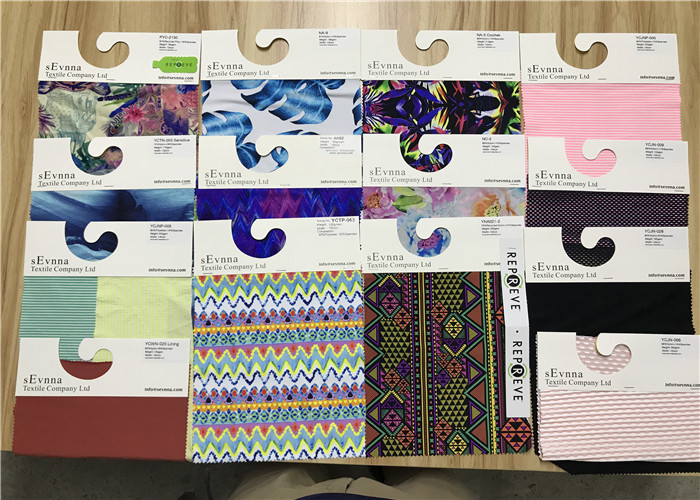 1.5m Width Recycled Swimwear Knit Fabric High Elastic Compression Lining
