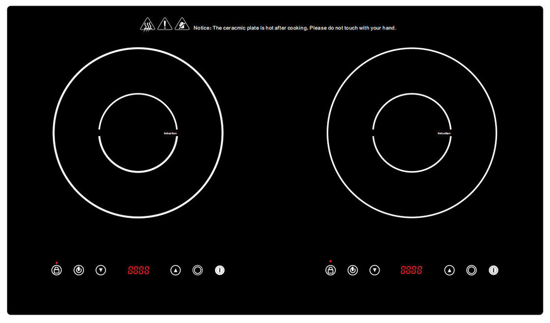 3600W Double Burner Induction Cooktop