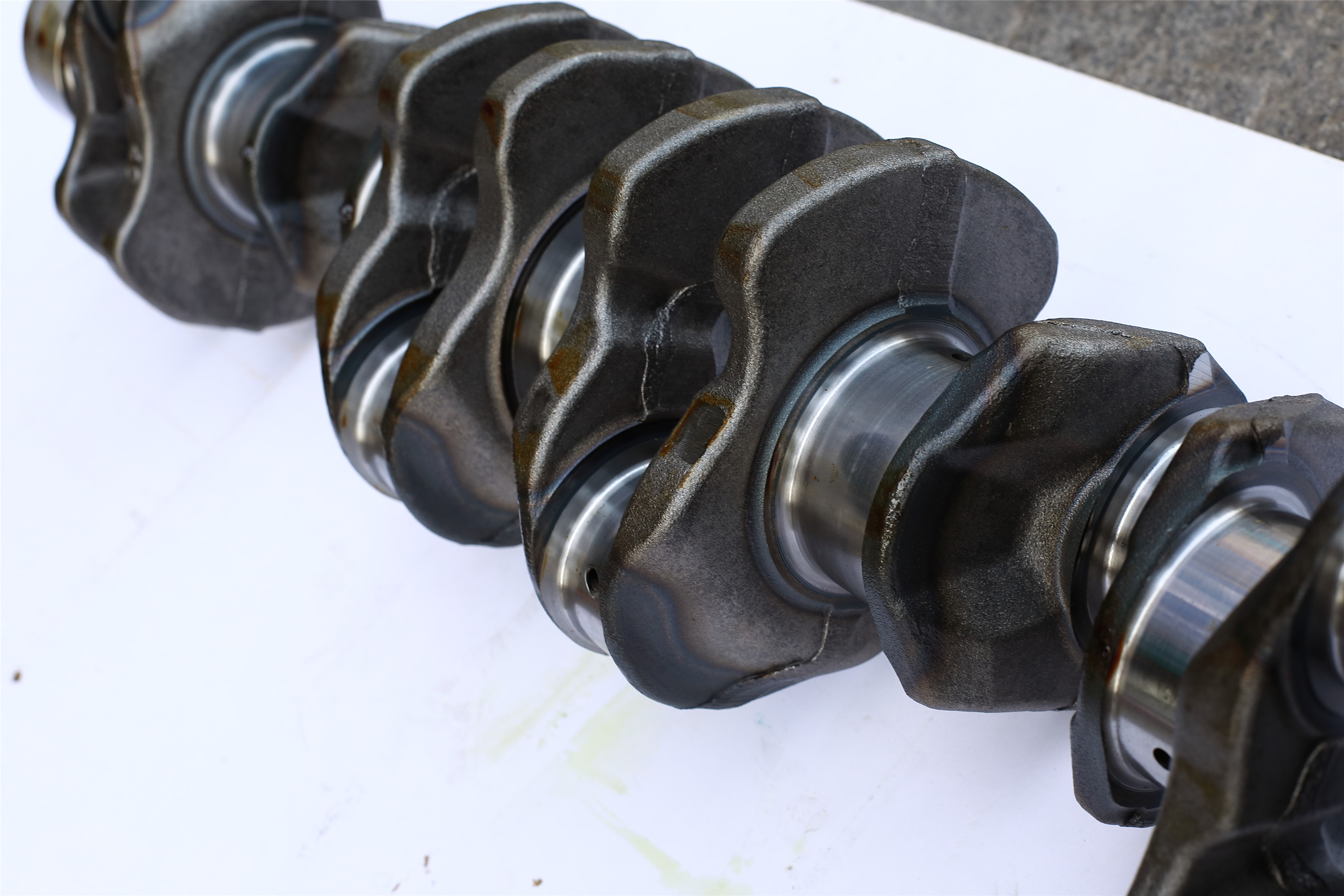 VH134112410A Crankshaft Spare Parts , 350-8 Excavator Replacement Parts