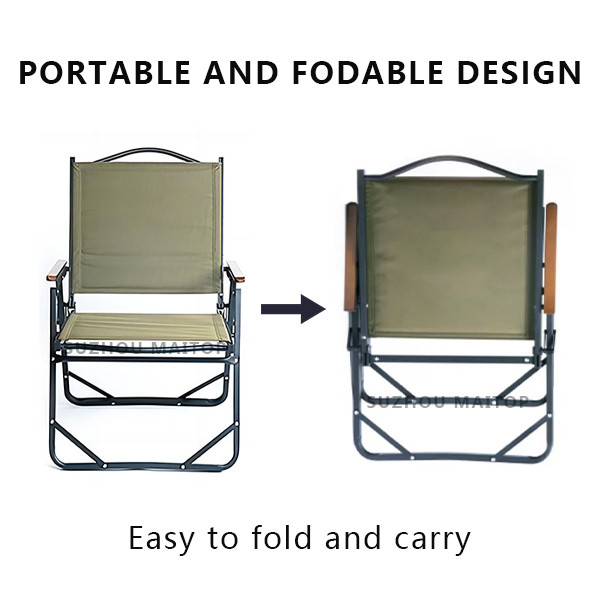 High Performance Affordable Very lightweight camping chair Padded Folding