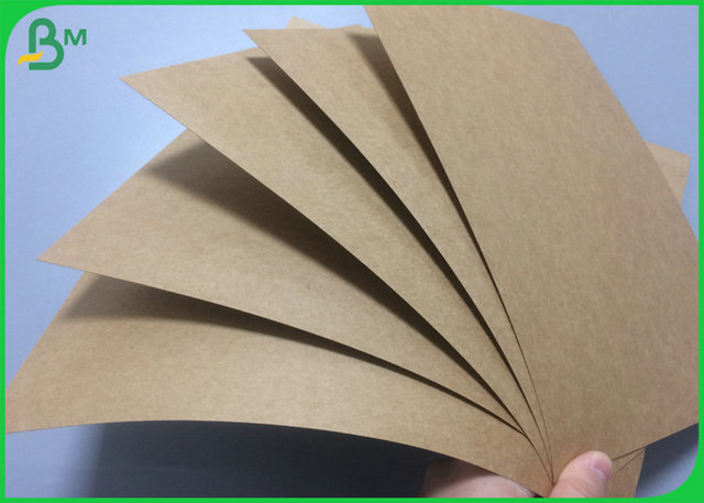 300gsm 350gsm Pure Kraft Paper Roll Brown Color With 600mm width x 200m 