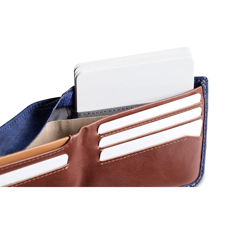 Minimalist Men's RFID Blocking PU Leather Card Holder Wallet with Fashionable Design