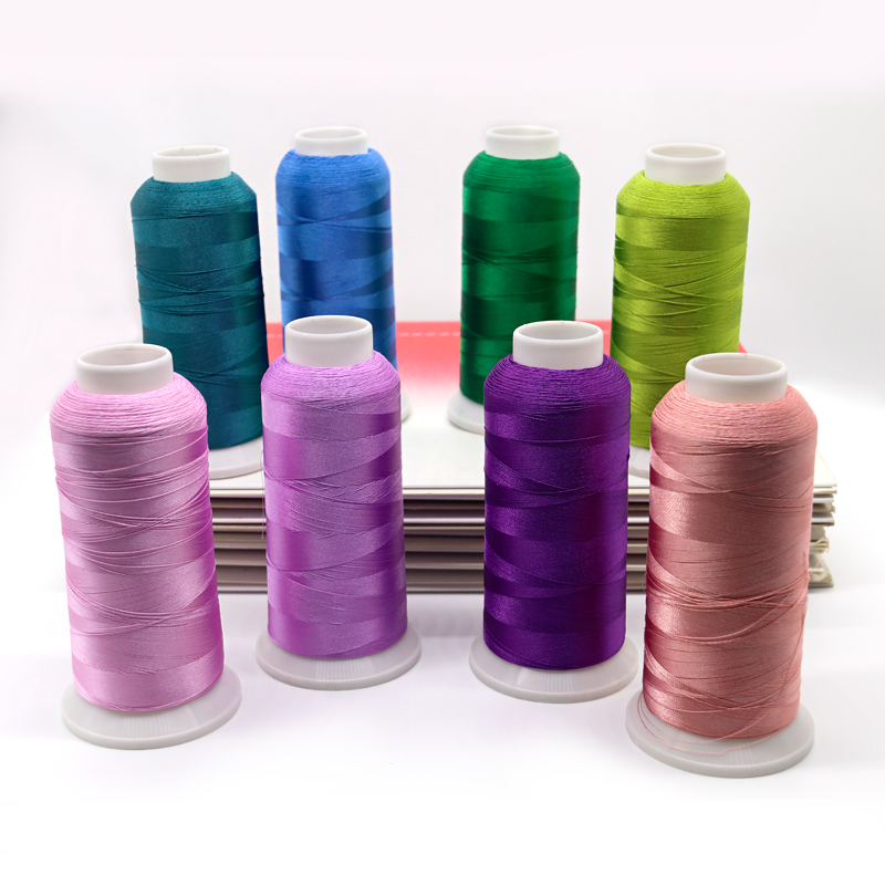 720 Colors of Polyester Embroidery Thread for Customizable and High Speed Embroidery