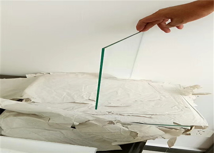 1.8MM-19MM Extra Clear Float Glass / Low Iron Toughened Glass Custom