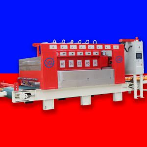 Grinding Function PLC Automatic Continuous Granite Marble Stone Bush Hammering
