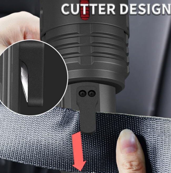 Powerful LED Torch Flashlight Durable For Home Camping Hiking Outdoor