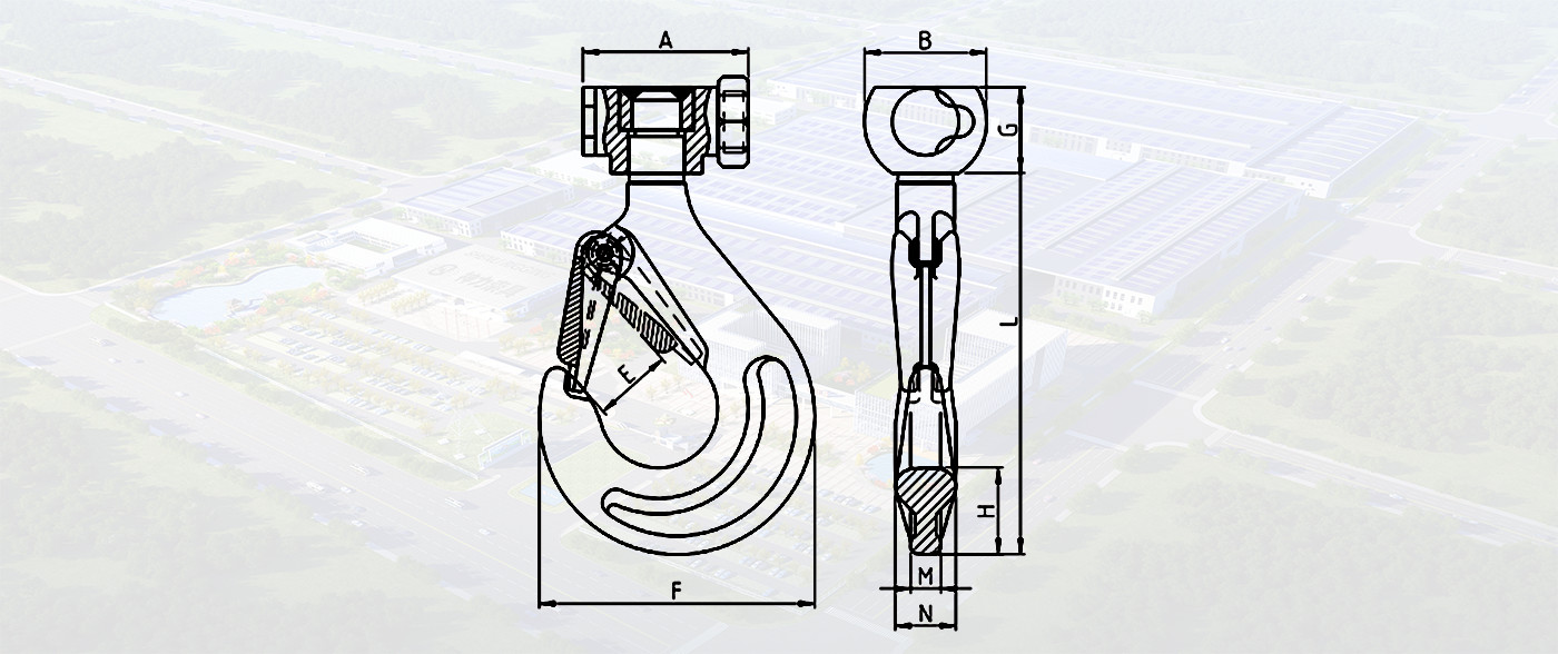 SLR721-SLIDING COUPLING TACKLE HOOK