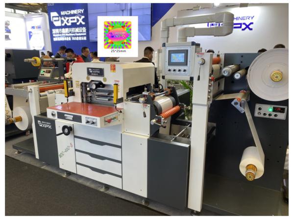 16KW PLC Control System Sticker Label Die Cutting Machine With 7mm-9mm Die